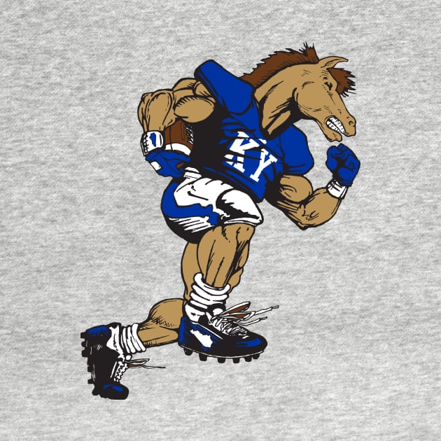 Kentucky Football Thoroughbred by KentuckyYall